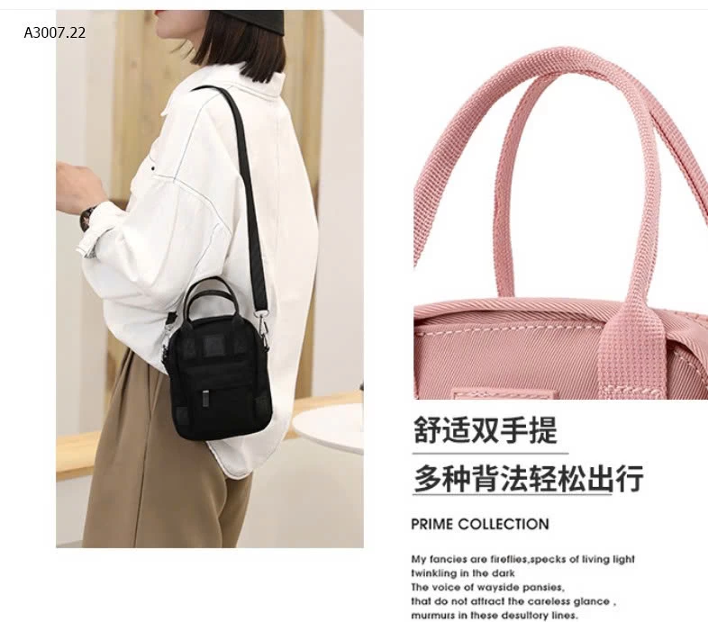 TÚI ĐEO CHÉO VẢI DÙ- sỉ 100k