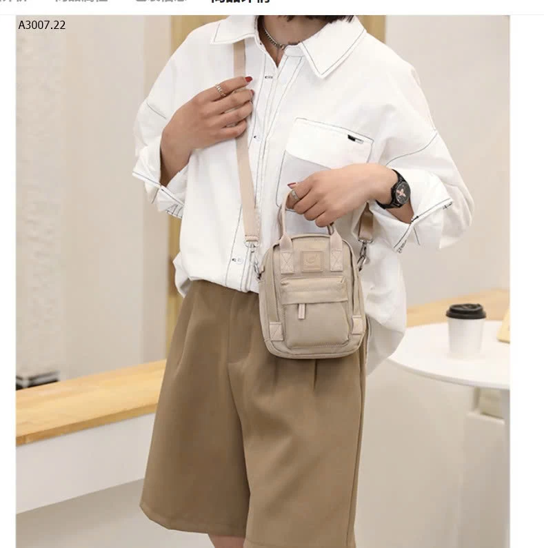 TÚI ĐEO CHÉO VẢI DÙ- sỉ 100k