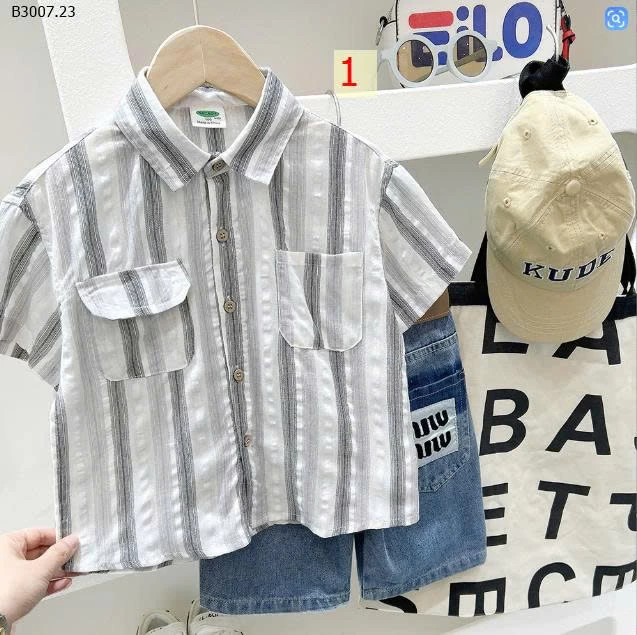 SƠ MI ĐŨI SỌC KAKADY- sỉ 127k