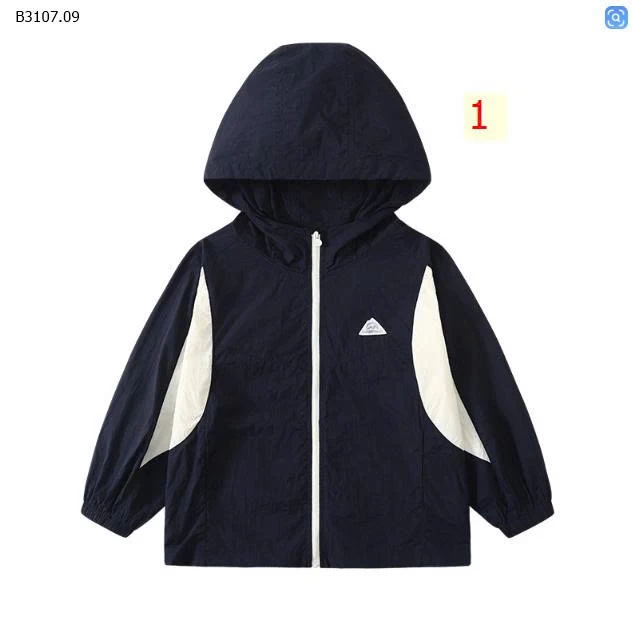 ÁO KHOÁC MỎNG CHỐNG NẮNG CHỐNG GIÓ CHO BÉ -Sỉ giá Sz: 110-150: 141k/c  sZ 160-170: 153k/c 