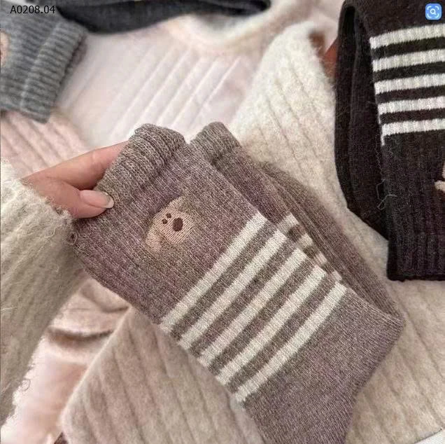 SET 6 ĐÔI TẤT NỮ- Sỉ 50k/1 set 6 đôi mix màu 