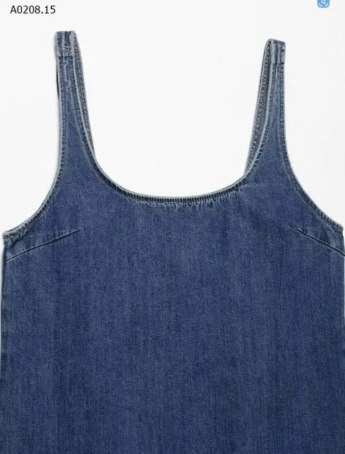 VÁY 2 DÂY DENIM KASLEAD NỮ- sỉ 255k