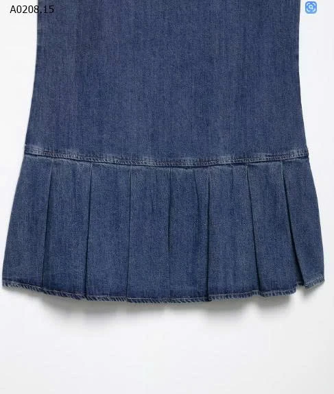 VÁY 2 DÂY DENIM KASLEAD NỮ- sỉ 255k