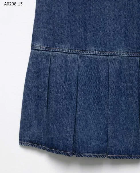 VÁY 2 DÂY DENIM KASLEAD NỮ- sỉ 255k