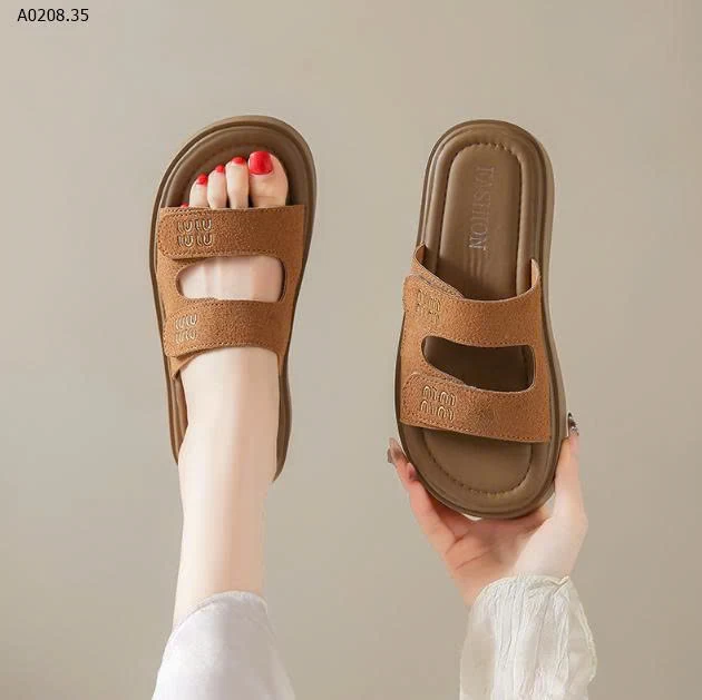  DÉP LÊ NỮ QUAI NGANG ĐẾ DÀY - sỉ 174k