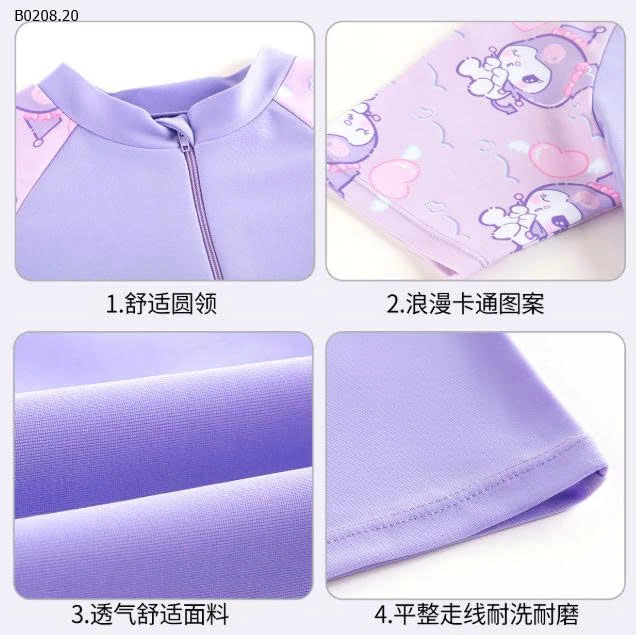 ĐỒ BƠI LIỀN THÂN MELODY CHO BÉ - sỉ 120k