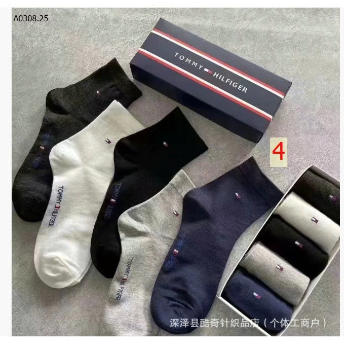 TẤT TOMMY DƯ XỊN FULL HỘP  - sỉ 90k