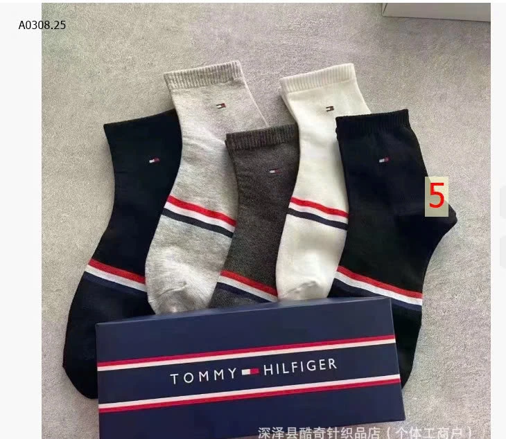 TẤT TOMMY DƯ XỊN FULL HỘP  - sỉ 90k