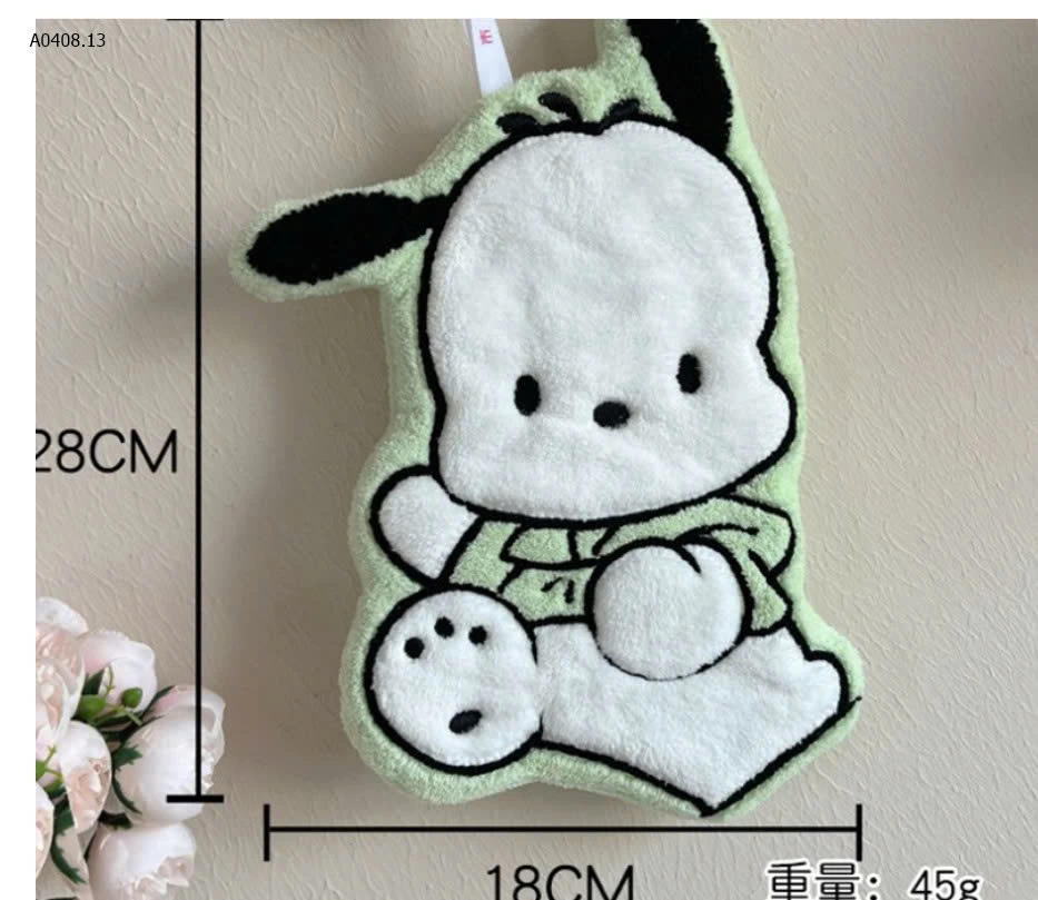 SET 4 KHĂN LAU TAY HOẠT HÌNH DỄ THƯƠNG - Sỉ giá 70k/sét 4c