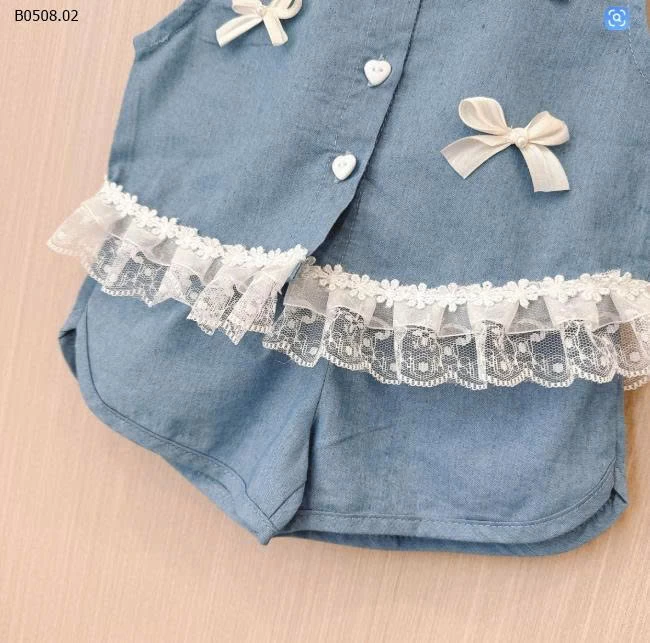 SET BỘ SÁT NÁCH ĐÍNH NƠ PHỐI REN BG - sỉ 220k