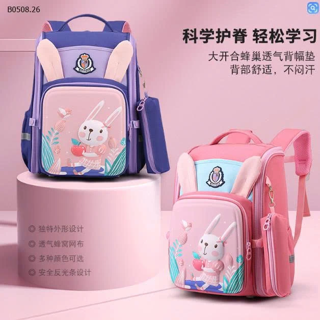BALO THỎ ĐI HỌC CHO BÉ YÊU - sỉ 225k
