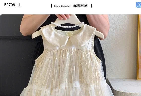 VÁY CÔNG CHÚA SÁT NÁCH CHO BG CUTE - sỉ 178k