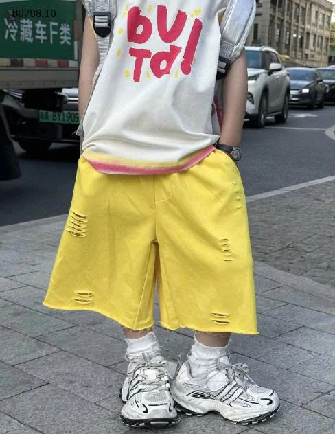 SET BỘ SÁT NÁCH + QUẦN VÀNG PHONG CÁCH BT- sỉ Áo: 120k  Quần: 110k 