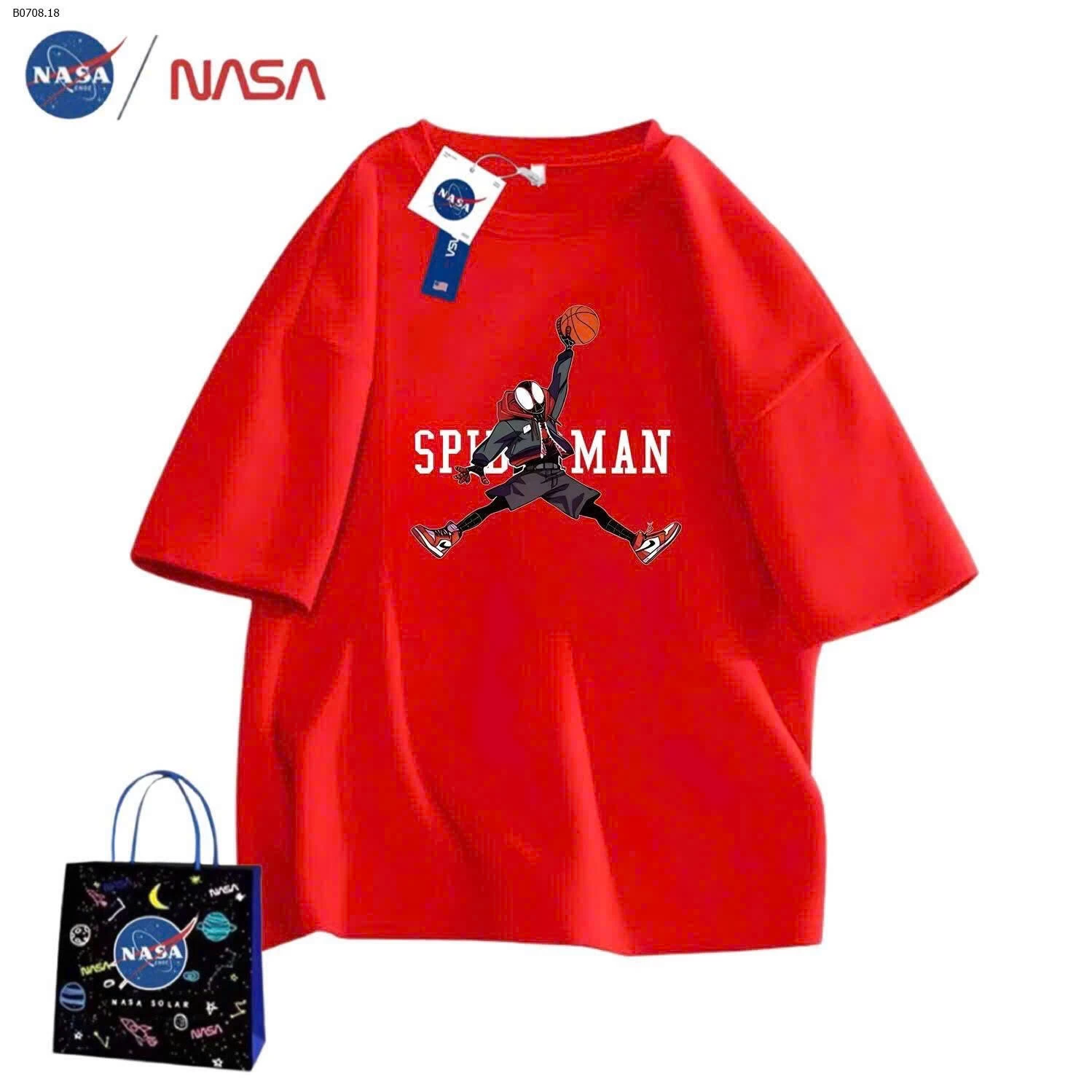 SET 2 ÁO PHÔNG NASA  BT CUTE - sỉ 116k/set 2c như hình