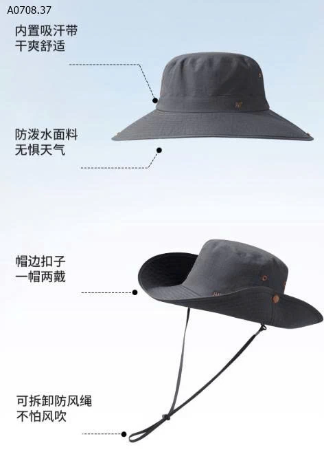 Mũ vành chống nắng hãng 361 - sỉ 130k
