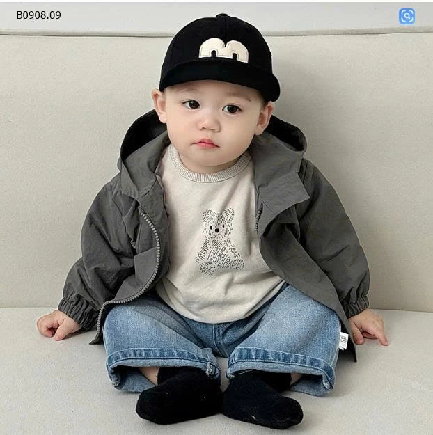 ÁO KHOÁC GIÓ SIZE NHÍ-Sỉ giá 145k