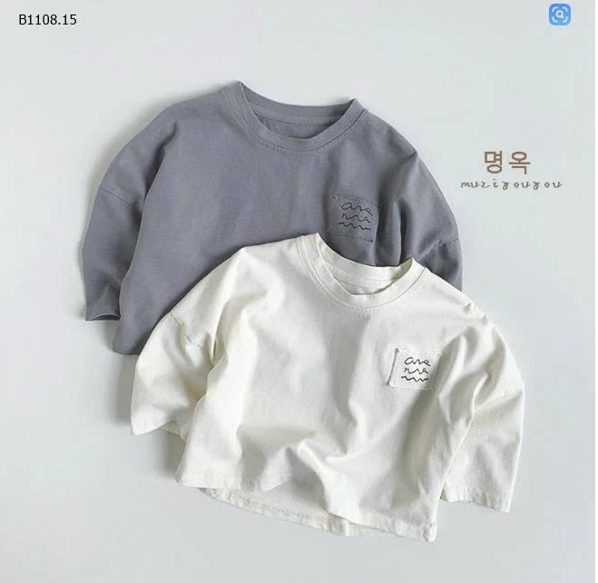 ÁO THUN TRƠN DÀI TAY HÀN-Giá sỉ 107k