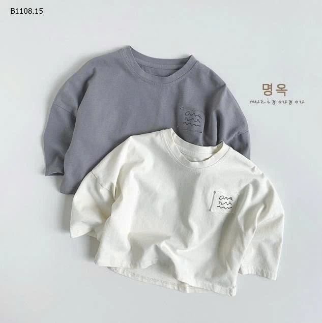 ÁO THUN TRƠN DÀI TAY HÀN-Giá sỉ 107k