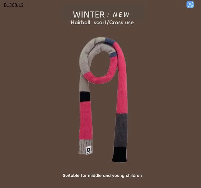  KHĂN LEN KẺ CHO BÉ-Sỉ 55k