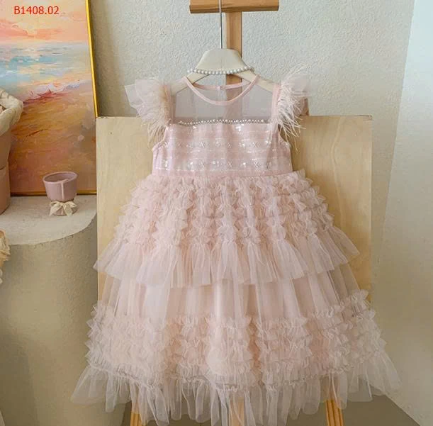 VÁY CÔNG CHÚA PHỐI TUA RUA-Sỉ giá 279K