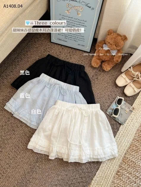 VÁY BÈO KÈM QUẦN TRONG -Sỉ 112k 