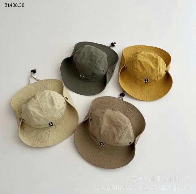 MŨ BÈOO CAO BỒI CHỮ B - sỉ 109k