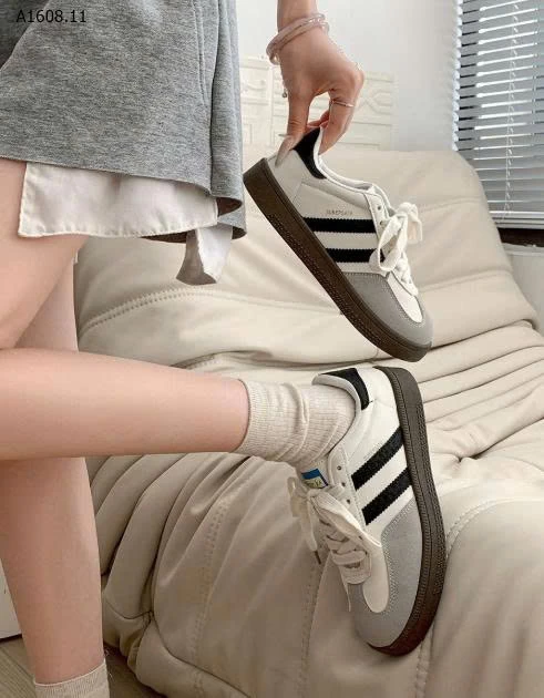 GIÀY THỂ THAO PHỐI KẺ CHO NỮA1608.11-Sỉ 126k