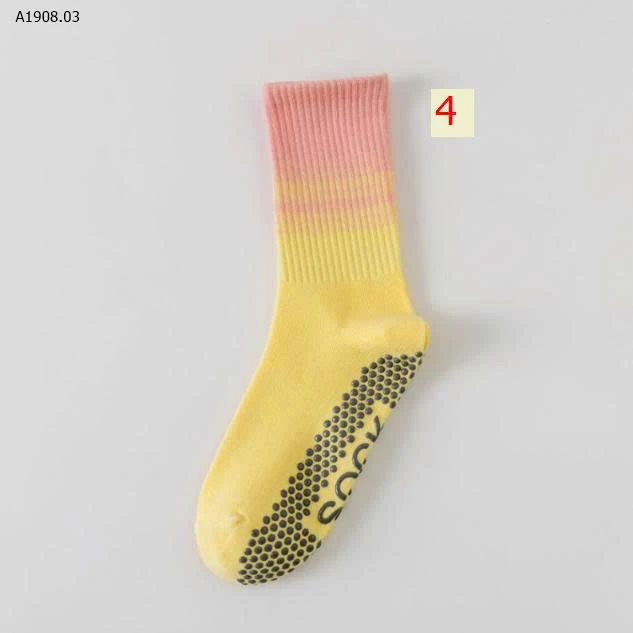 Set 5đ Tất thể thao chống trơn ombre - sỉ 55k/set 5 đôi