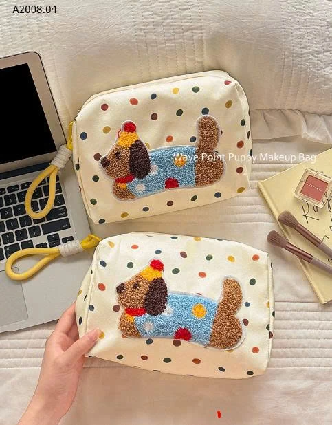 TÚI ĐỰNG MỸ PHẨM CÚN - sỉ 69k