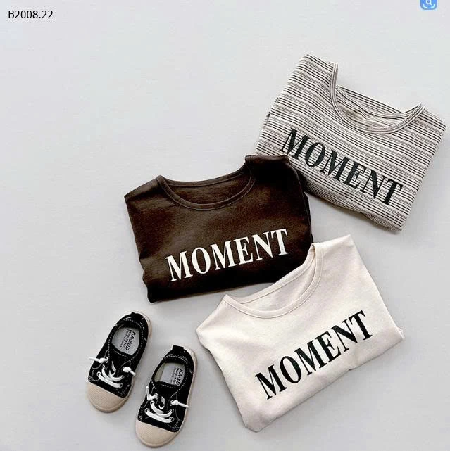 ÁO THUN DÀI TAY MOMENT - sỉ 125k