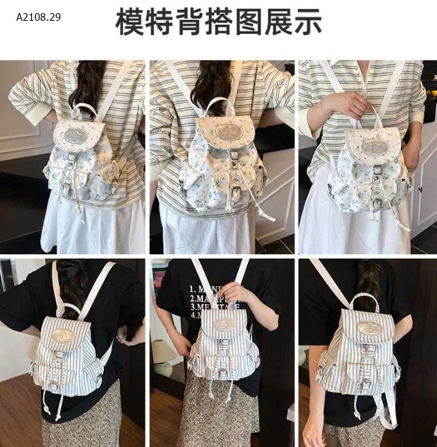 BALO THỜI TRANG HỌA TIẾT CHO NỮ- sỉ 177k