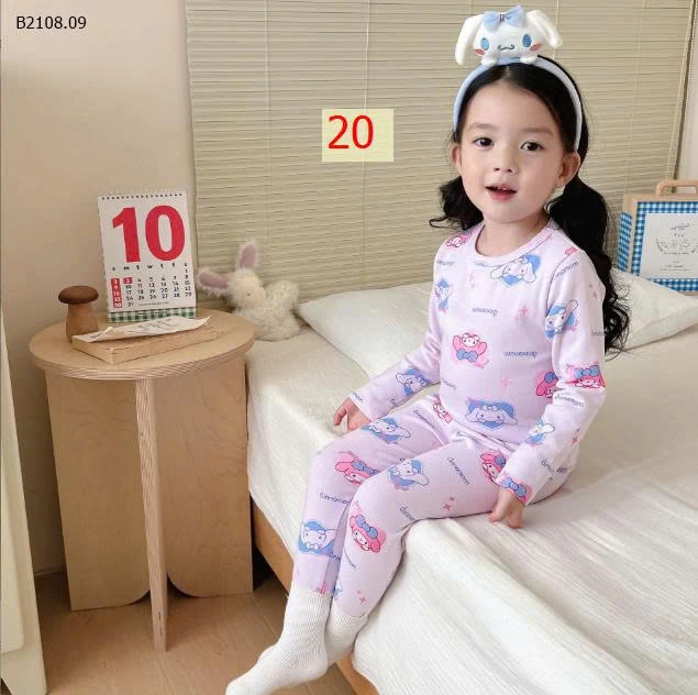  Đồ ngủ thu đông cho bé -Sỉ 125k