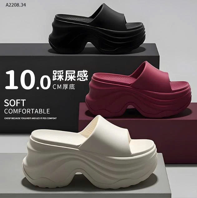 DÉP NỮ ĐẾ DÀY VIỀN SÓNG  - sỉ 78k