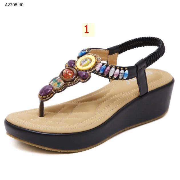 SANDAL ĐẾ XUỒNG BOHO SIKETU - si 240k