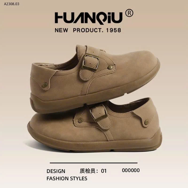 GIÀY CỔ ĐIỂN KHUY GÀI - sỉ 145k