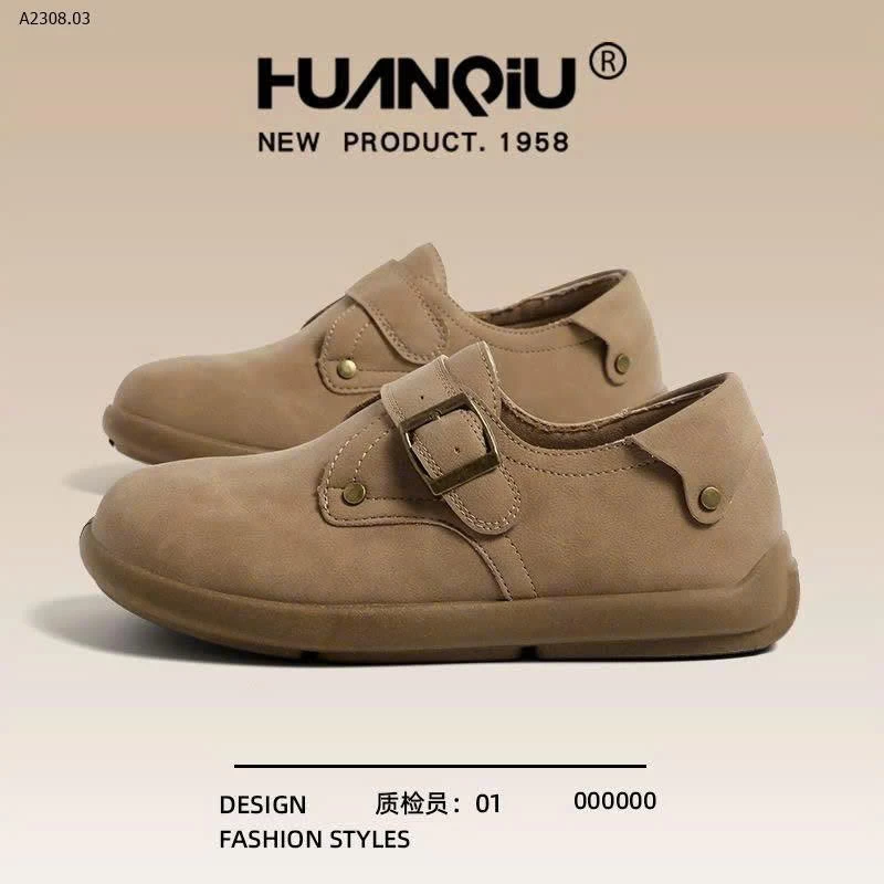 GIÀY CỔ ĐIỂN KHUY GÀI - sỉ 145k