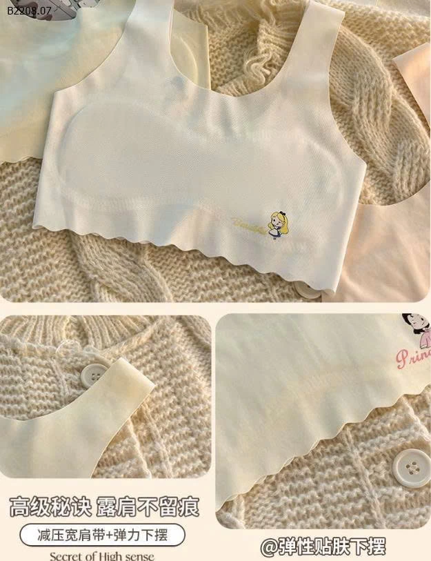 SET 4 ÁO LÓT LỤA BĂNG CHO BÉ GÁI MỚI LỚN-Giá sỉ 75k/set 4c