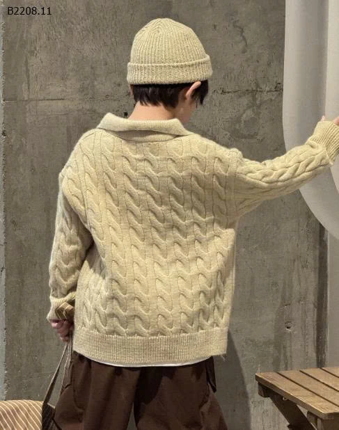 ÁO LEN VẶN THỪNG LANYU CHO BÉ TRAI-Giá sỉ 192k