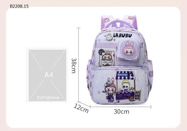 BALO LABUBU DỄ THƯƠNG CHO BÉ-Giá sỉ 137k