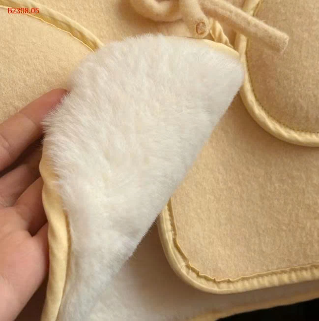 ÁO KHOÁC DẠ MŨ LÔNG CHO Bé-Giá sỉ 280k