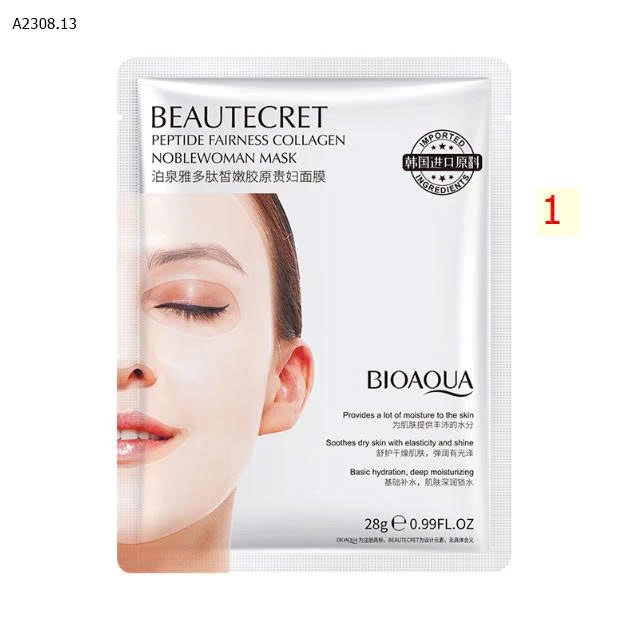 MASK BIOAQUA - Sỉ 65k/1 set 10 miếng cùng màu hoặc mix màu 