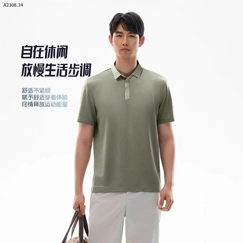 Polo làm mát chất mới nhất của Lining - sỉ 215k