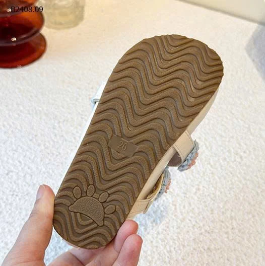 GIÀY BÚP BÊ QUAI CHÉO GẮN HOA-Giá sỉ 215k