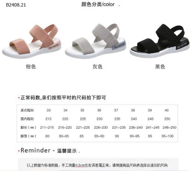 ANDAL QUAI NGANG -Sỉ 100k