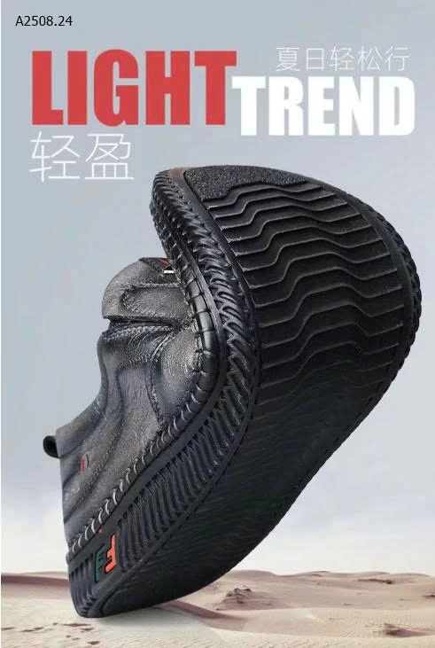 Giày lười đế mềm cổ thấp cho nam- sỉ 116k