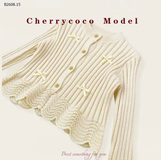 SÉT ÁO LEN+CV TUTU VÀNG CHERRYCOCO-Giá sỉ 257k