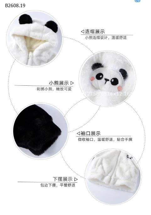 ÁO LÔNG THÚ CƯNG-Giá sỉ 185k