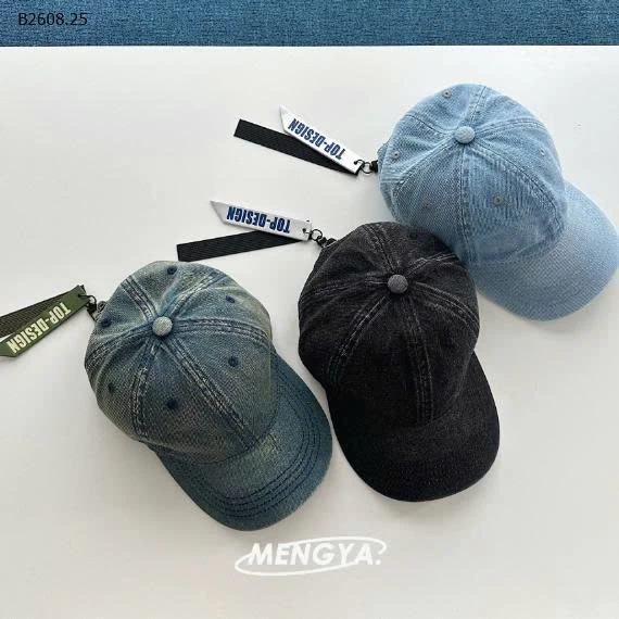 MŨ LƯỠI TRAI DENIM CHO BÉ-Giá sỉ 80k