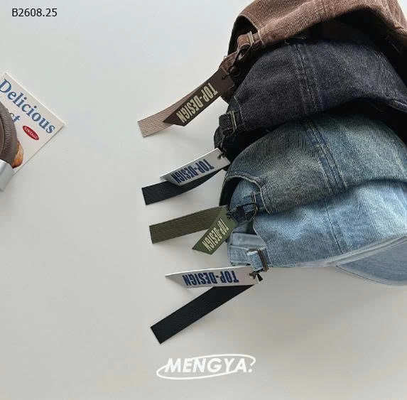 MŨ LƯỠI TRAI DENIM CHO BÉ-Giá sỉ 80k