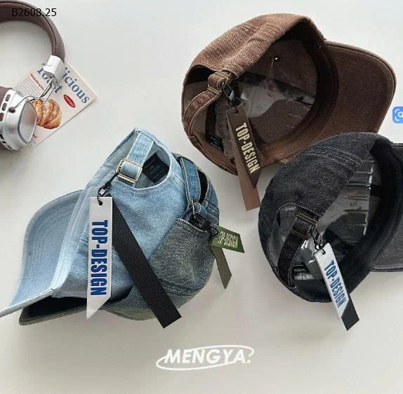 MŨ LƯỠI TRAI DENIM CHO BÉ-Giá sỉ 80k